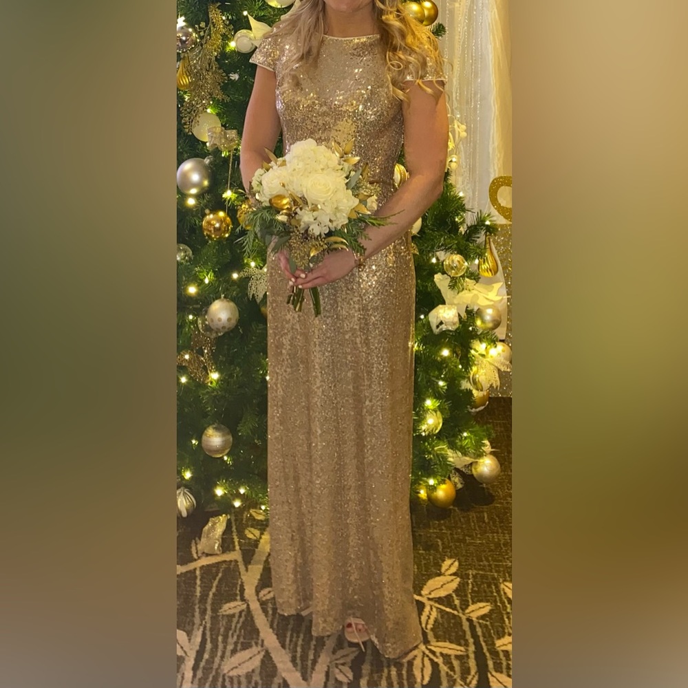 Gold Sequin dress